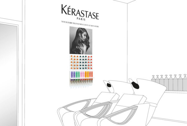 wandsysteem voor kerastase